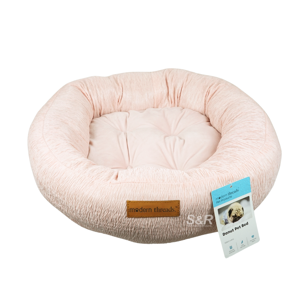 Modern Threads Donut Pet Bed